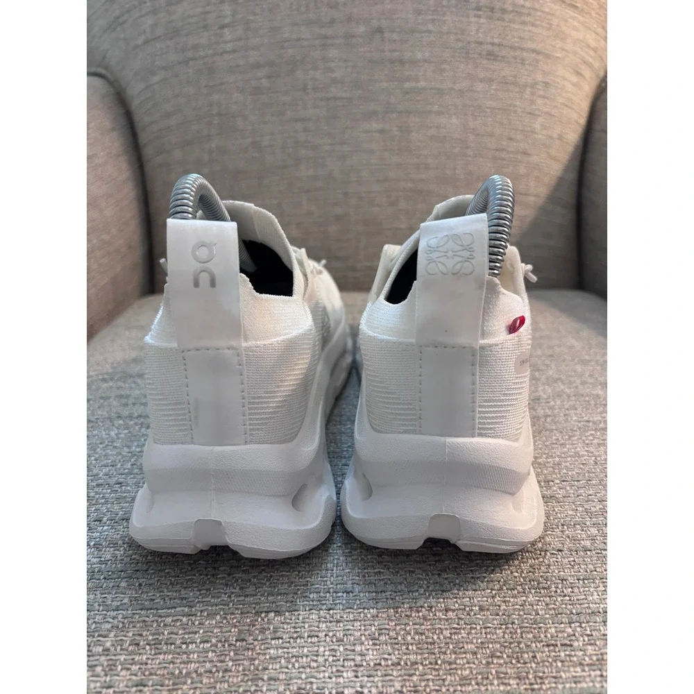 On x Loewe Cloudtilt All White Running Shoes Sneakers 3WD30332422 Womens 5 EU 36